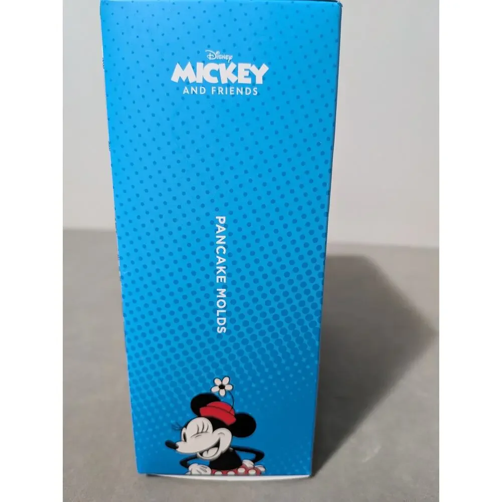 Williams Sonoma Disney Mickey & Friends Silicone Pancake Molds Set of 4 Open Box